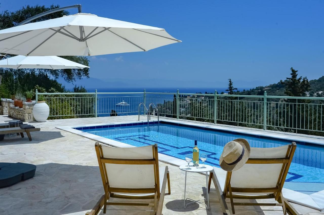 Loggos View House Villa Mastoratika Buitenkant foto