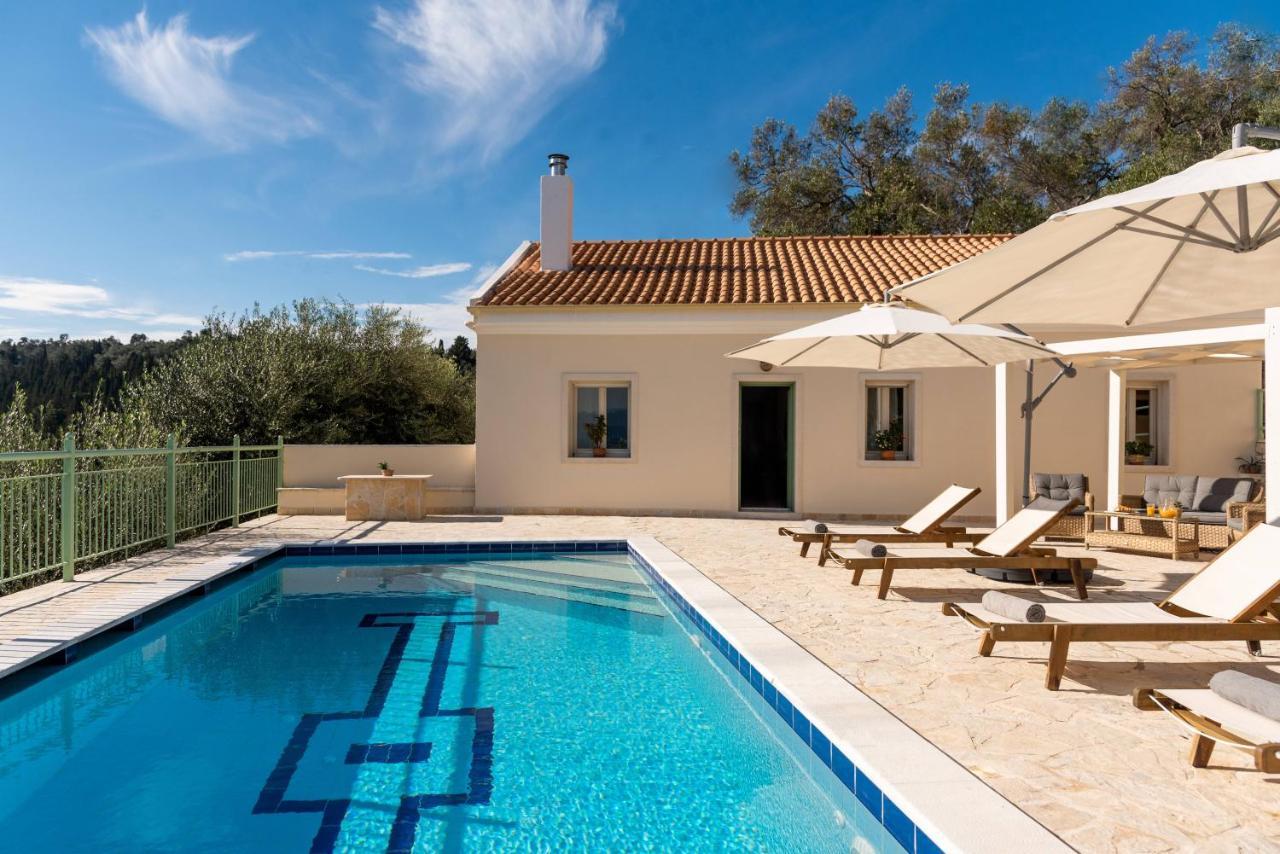 Loggos View House Villa Mastoratika Buitenkant foto