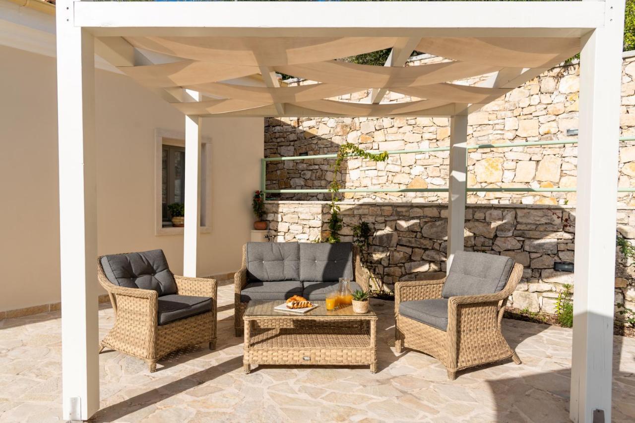 Loggos View House Villa Mastoratika Buitenkant foto